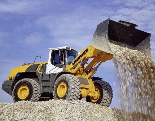 Product picture Liebherr L580 - 1412 Wheel loader Service Repair Workshop Manual DOWNLOAD