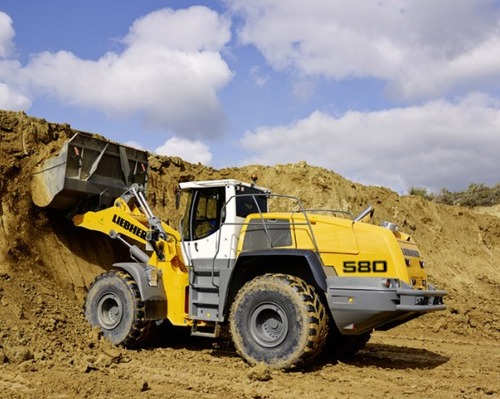 Product picture Liebherr L580 - 1456 Wheel loader Service Repair Workshop Manual DOWNLOAD