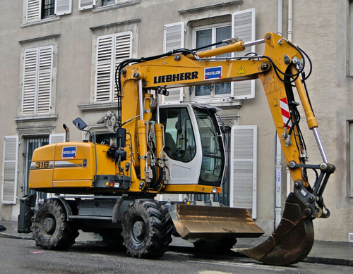 Product picture Liebherr A308 A310 A310B A312 A316 Wheel Excavator Service Repair Workshop Manual DOWNLOAD