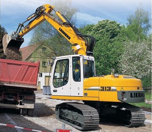 Product picture Liebherr A309 A311 A312 R313 A314 A316 R317 Litronic Wheel Excavator Service Repair Workshop Manual DOWNLOAD