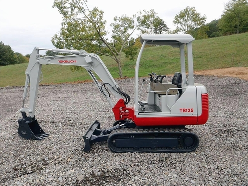 Product picture Takeuchi TB125 TB135 TB145 Compact Excavator Service Repair Workshop Manual DOWNLOAD