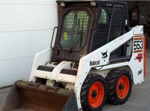 Product picture Bobcat 553 Skid Steer Loader Service Repair Workshop Manual DOWNLOAD ( S/N 516311001 & Above, S/N 516411001 & Above )
