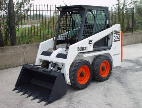 Product picture Bobcat 553 Skid Steer Loader Service Repair Workshop Manual DOWNLOAD ( S/N 528011001 & Above, S/N 528111001 & Above )