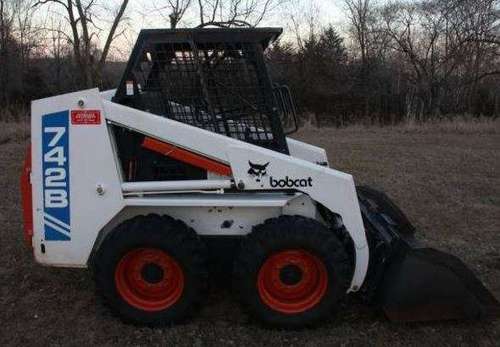 Product picture Bobcat 742B, 743B Skid Steer Loader Service Repair Workshop Manual DOWNLOAD 