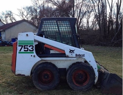 Product picture Bobcat 753 Skid Steer Loader (INCLUDES HIGH FLOW OPTION) Service Repair Workshop Manual DOWNLOAD 