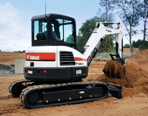 Product picture Bobcat E45 Compact Excavator Service Repair Workshop Manual DOWNLOAD (S/N AG3G11001 & Above, S/N AHHC11001 & Above)
