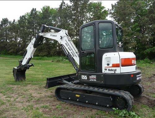 Product picture Bobcat E55 Compact Excavator Service Repair Workshop Manual DOWNLOAD (S/N ARWM11001 & Above, S/N ASW311001 & Above)